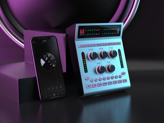 加来众科AK8 PRO声卡接口特写