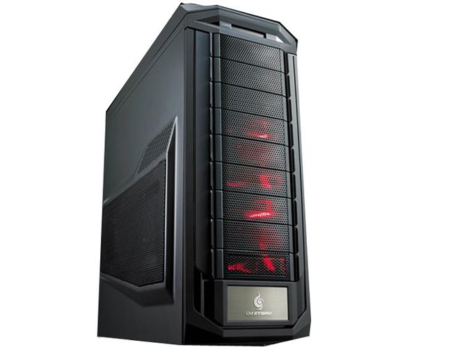 完整游戏PC机箱组装效果