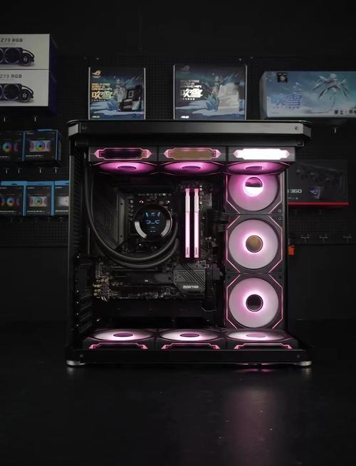 Gaming PC build inside aluminum case