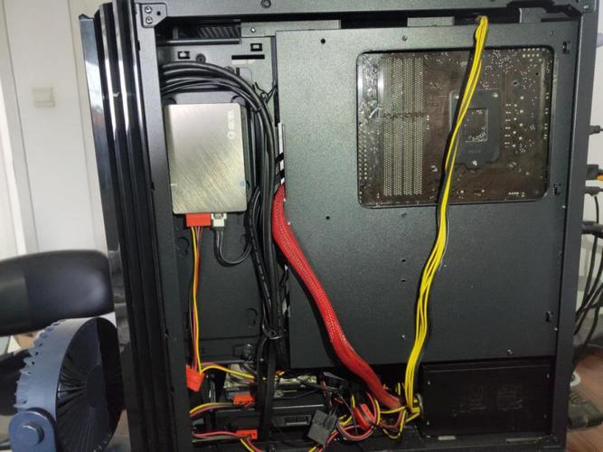 PC cooling fans inside case