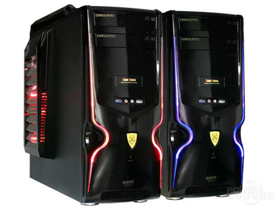 PC case internal bays and structure