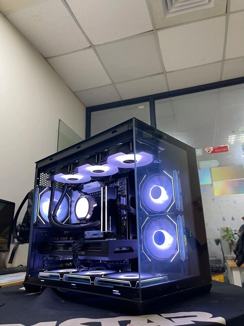 PC cooling system with fans