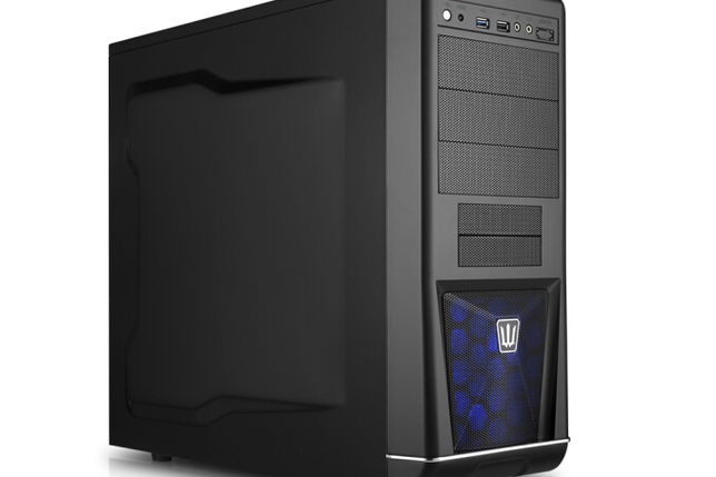 PC机箱内部空仓视图