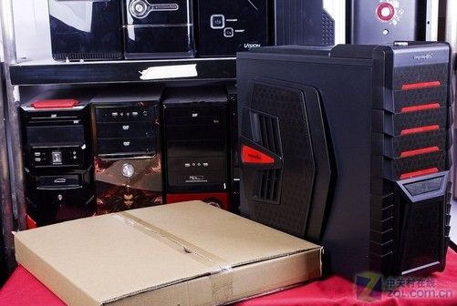Full tower PC case in different colors