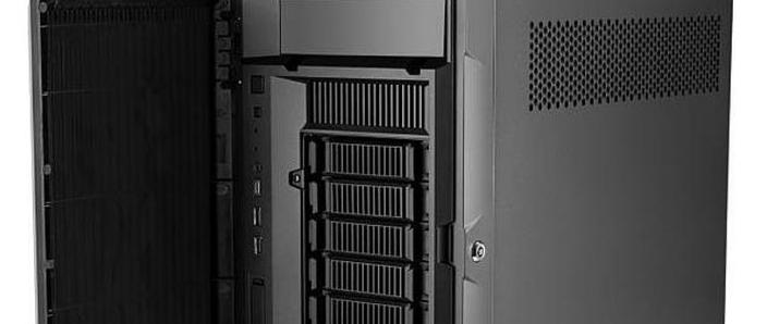 SilverStone CS382机箱外观正面视图