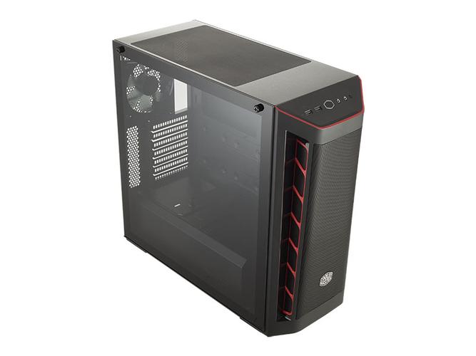 Gaming PC build inside mid-tower case