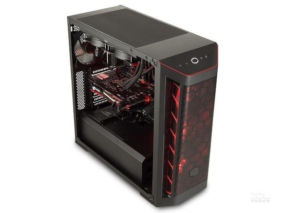 Modern gaming PC setup overview