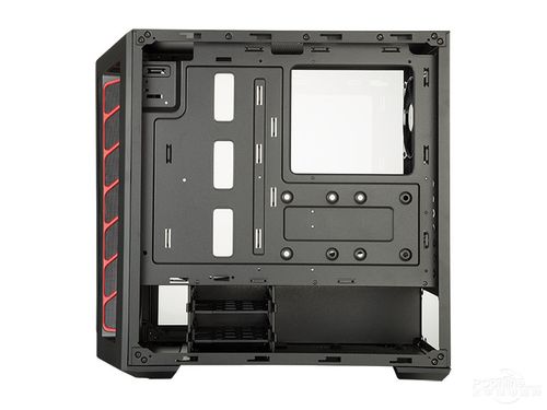 PC case internal structure and motherboard support