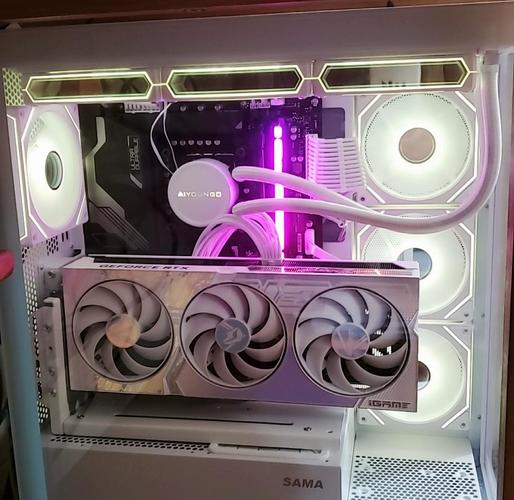 先马元境界机箱外观侧透视图