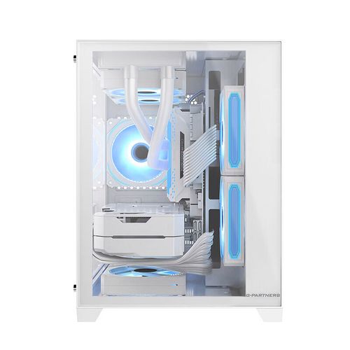 PC机箱内部硬件布局展示