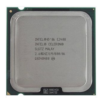 Intel CPU close-up