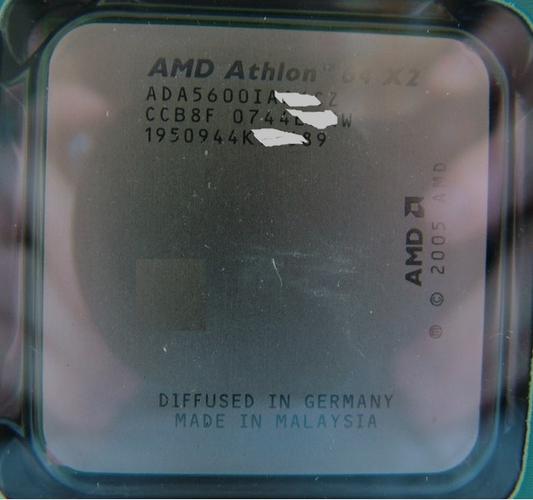 AMD Athlon CPU close-up