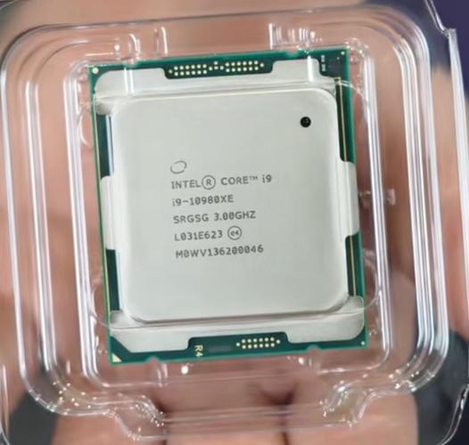 High-end desktop CPU installation view