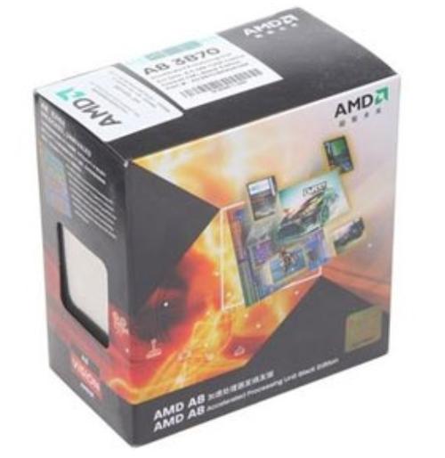 AMD A8-3870K CPU外观特写