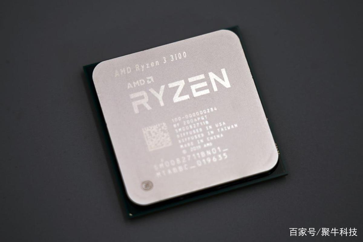 AMD Ryzen 3 3300X CPU close-up