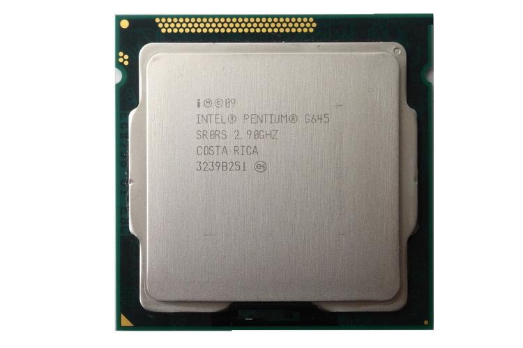 Intel 处理器芯片特写
