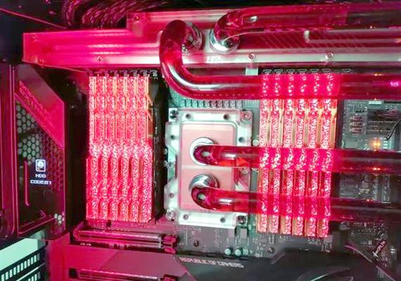 Professional workstation CPU setup