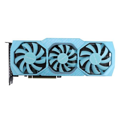 七彩虹镭风RTX 3060 Ti显卡正面