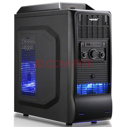 PC case internal components and bays