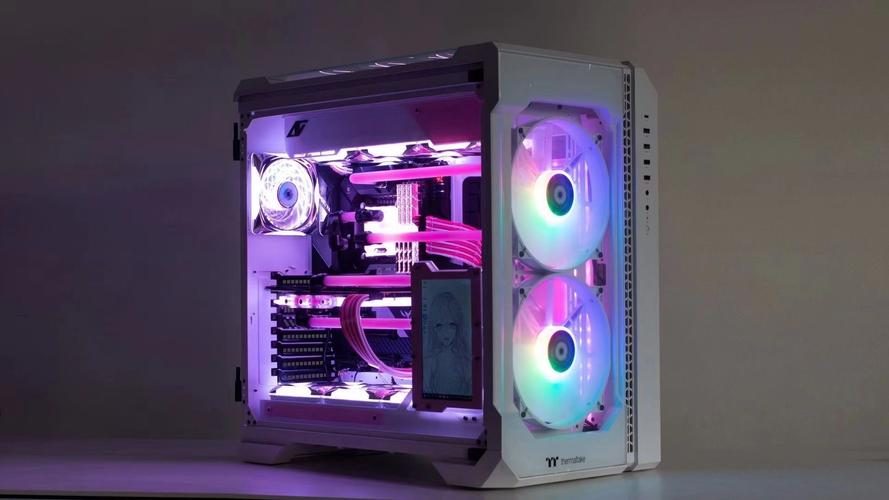 PC cooling fan close-up