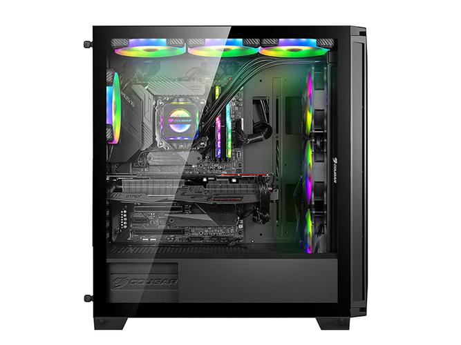 PC cooling fans inside case