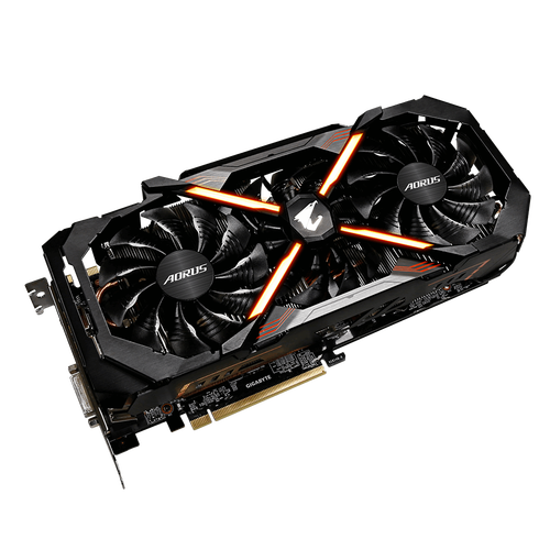 PC case with glass side panel and RGB lighting