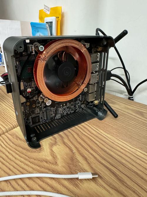 Gaming PC setup with RGB lighting