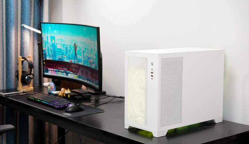 Gaming PC build inside a case
