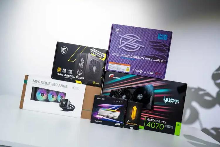 Water cooling system in PC case