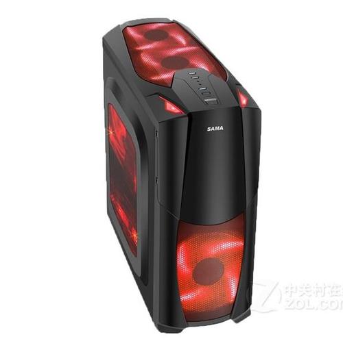 PC散热系统内部视图
