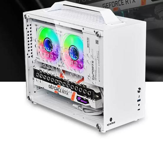 Computer case with acrylic side panel
