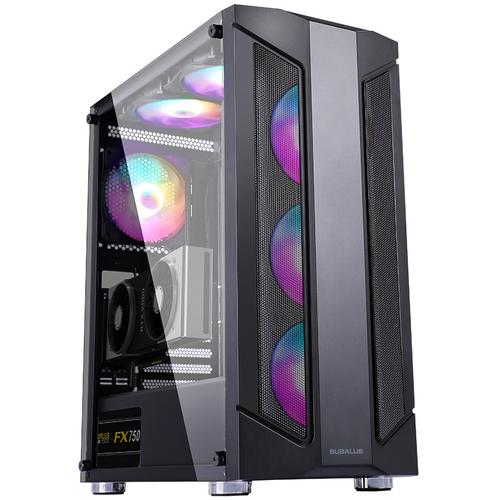 大水牛牛盾机箱评测：入门级玻璃侧透MATX机箱性价比之选