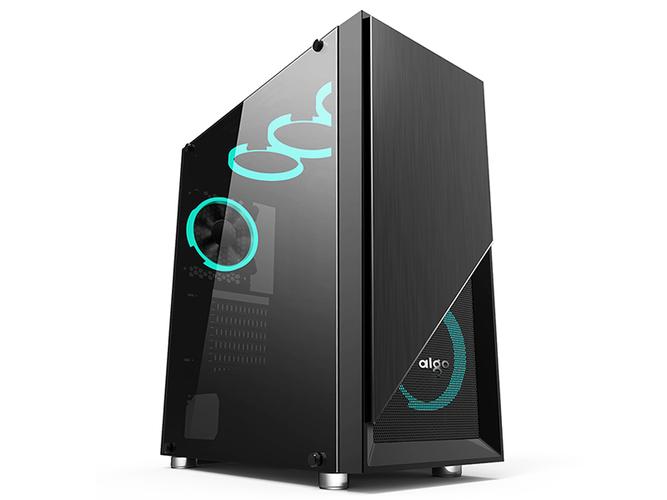 PC components with colorful RGB lighting