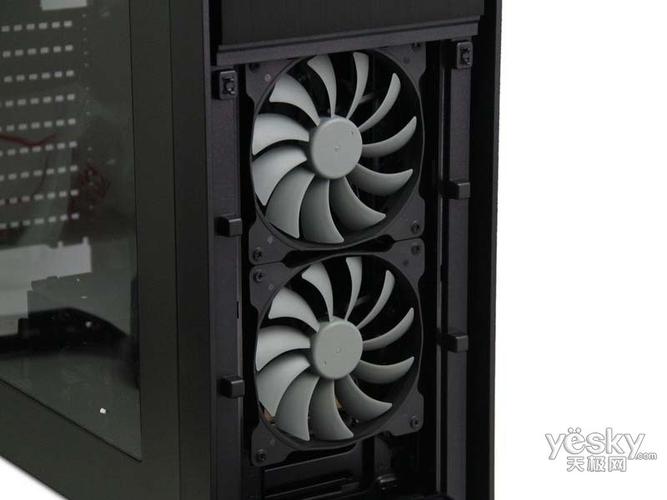 PC case radiator and airflow performance
