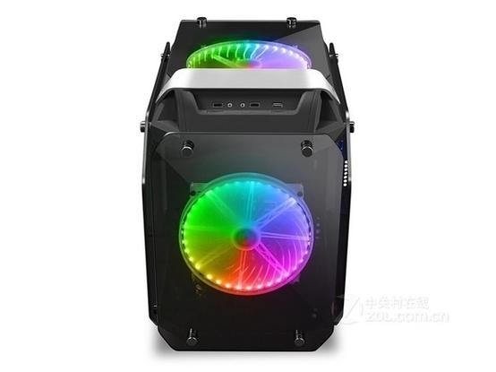 Open computer case displaying hardware compatibility