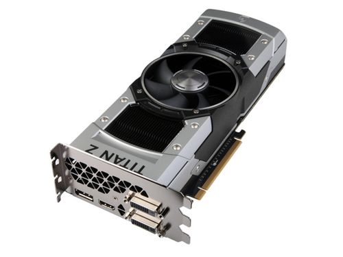 七彩虹GTX Titan Z显卡外观