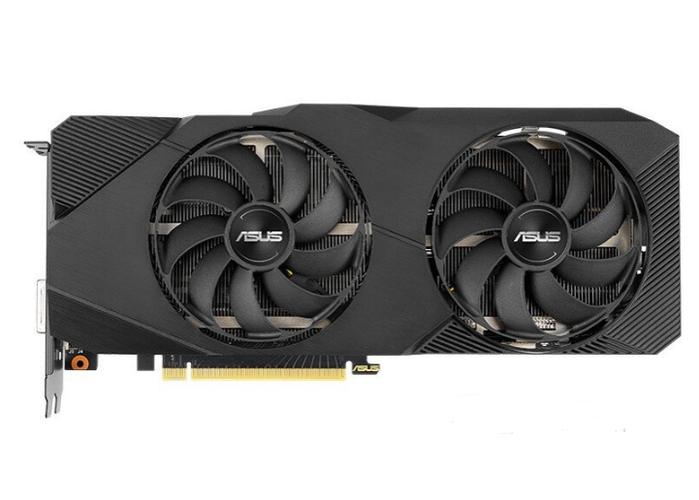 华硕DUAL-RTX 2070-O8G-EVO显卡外观