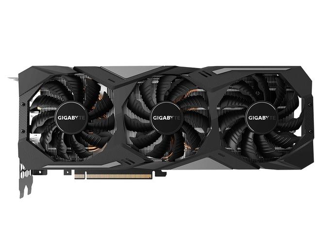 Gigabyte RTX 2080 Super GAMING OC 显卡正面外观