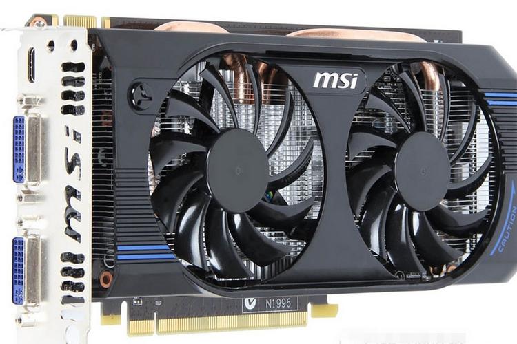 Graphics card close-up design details
