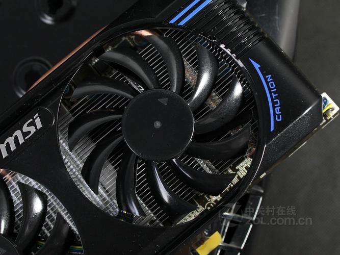 GPU heatsink and fan close-up
