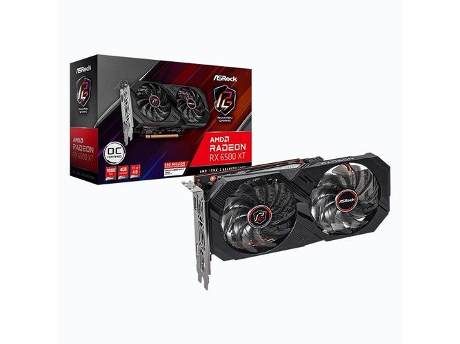 华擎Radeon RX 6500 XT Phantom Gaming D 4GB OC深度评测:性价比与性能兼备的入门显卡