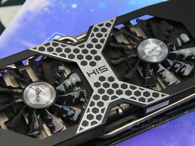 Graphics card cooling system close-up