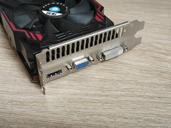 Graphics card in gaming PC setup performance