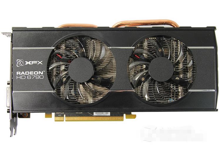 Close view of Radeon graphics card internals