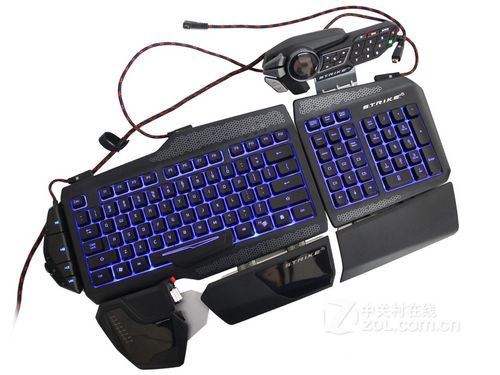 游戏键盘性能演示