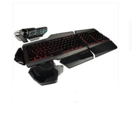 Mad Catz S.T.R.I.K.E.5终结者游戏键盘深度评测:仿机械手感与强大可编程性