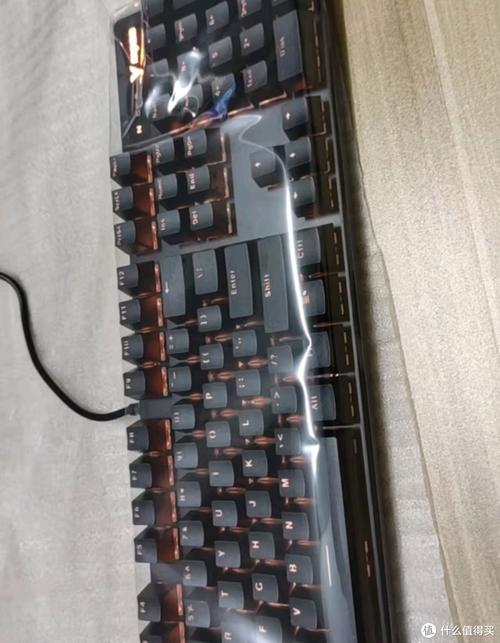 Professional office desk with keyboard