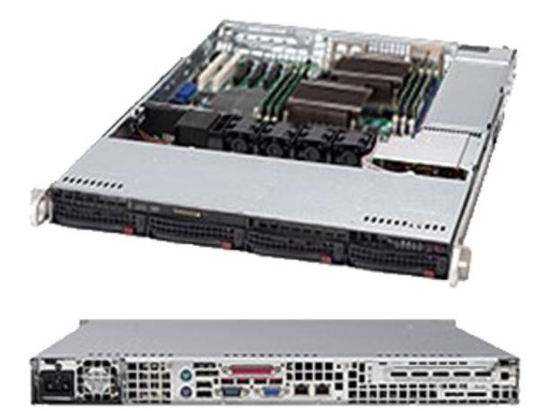 Computer case with cooling fans