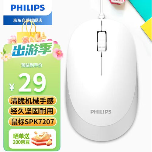 飞利浦SPK7207鼠标外观