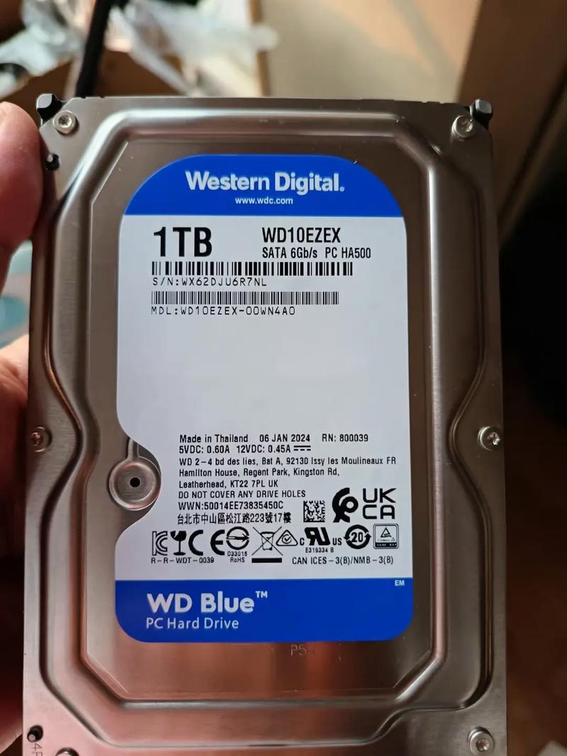WD硬盘数据传输性能展示